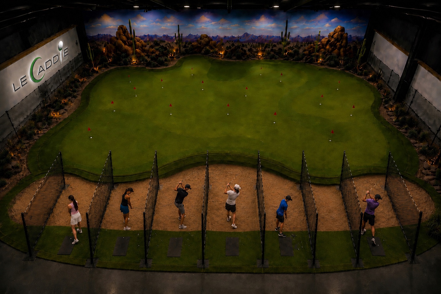 Concept de zone de petit jeu Le Caddie